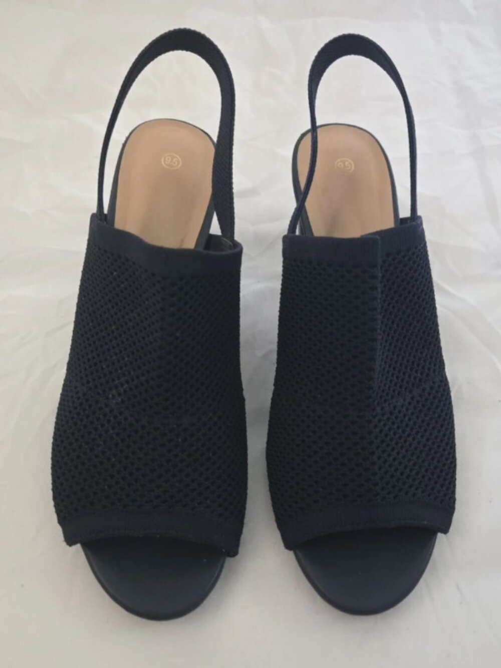 Navy blue Slingback Heels